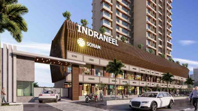 Grand Entrance of 3 BHK Mira Road Residential Project