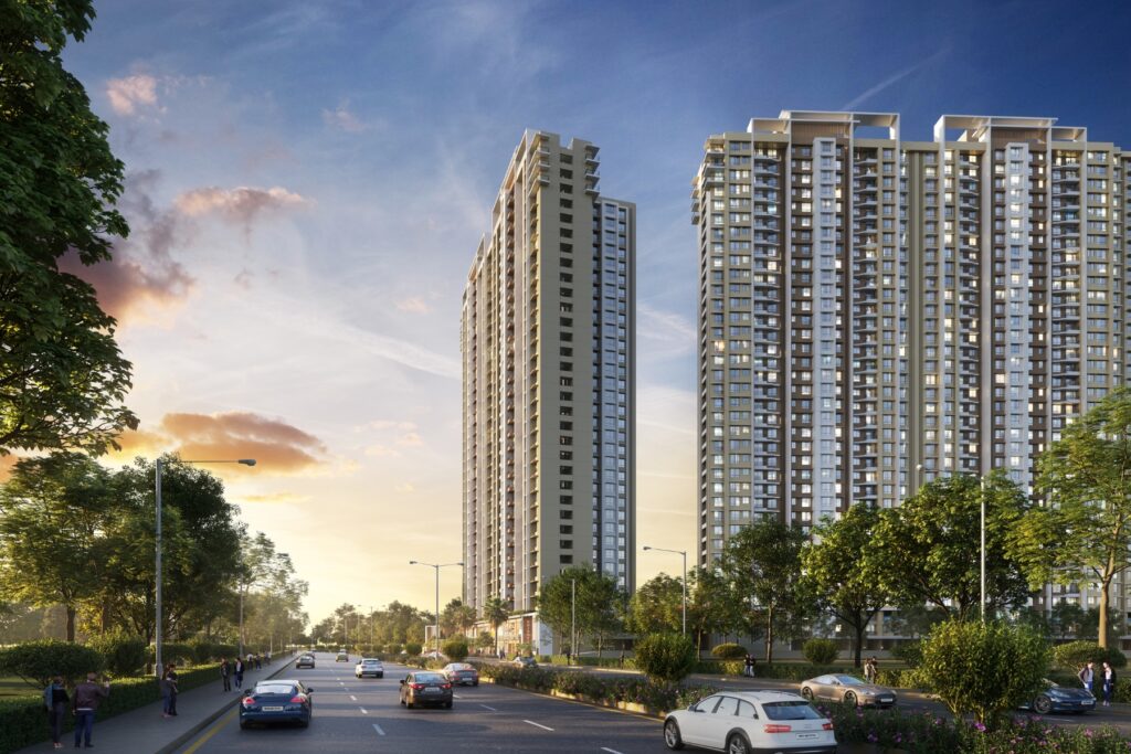 2 BHK flat for sale in Mira Road – Shristi Namah exterior view