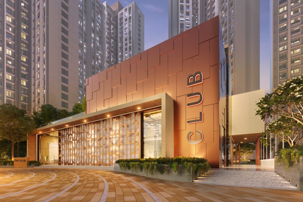 Spacious bedroom of 2 BHK flat in Mira Road